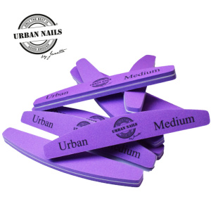 Urban Nails Buffer Paars Fine 120 Grit 18 stuks