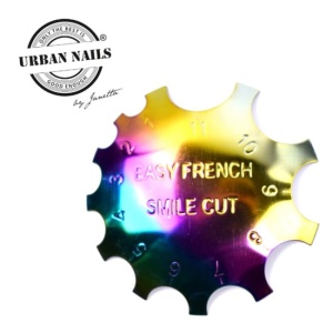 Rainbow easy french smile cutter 1