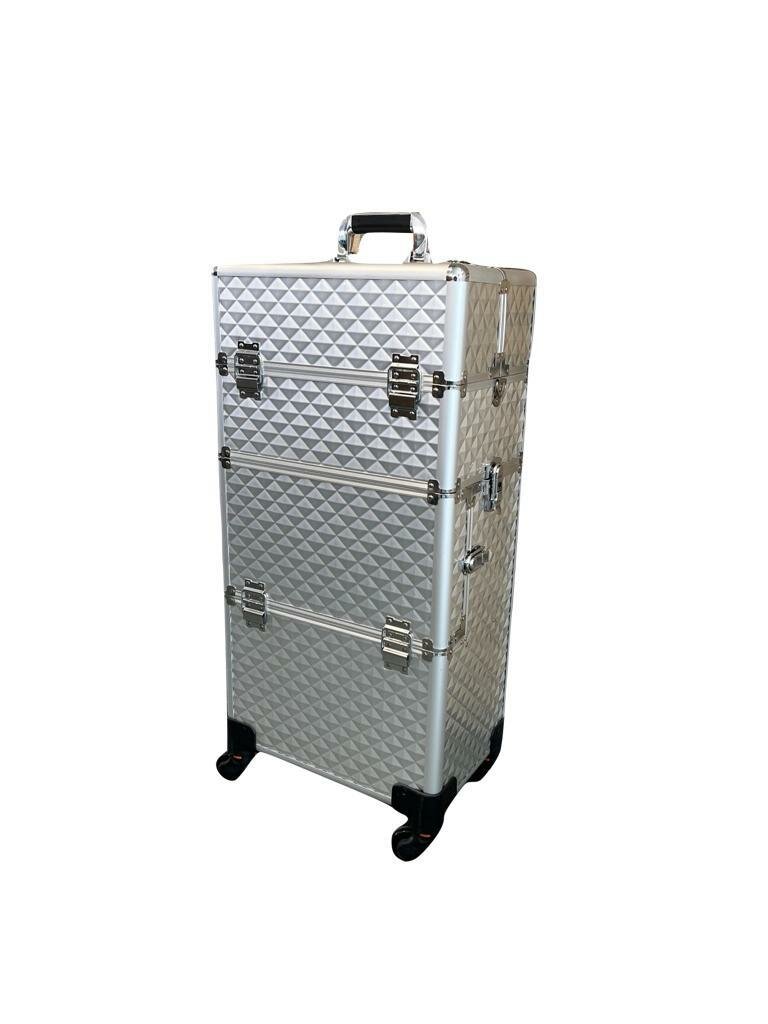 Trolley Zilver Alleen af te halen in de winkel.  159,95