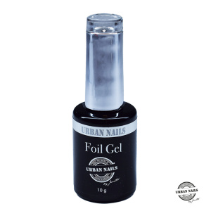Folie gel transparant (voor het supersnel aanbrengen van je folie) hard uit in een uv/led lamp.