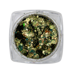 Magnetic Metal inlay Green Gold 118938