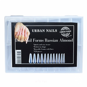 Dual Nail Forms Russian Almond 120 stuks