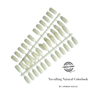 Urban nails Navulling Natural Tips voor het Color Book