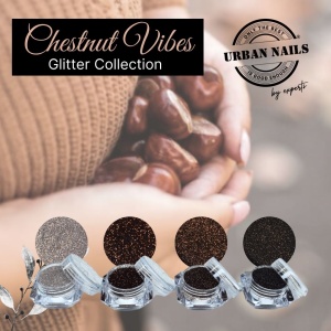 Urban Chestnut Vibe glitter Collection 4 prachtige glitters