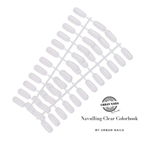 Urban nails Navulling Clear Tips voor het Color Book
