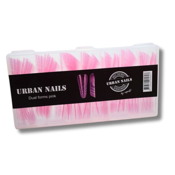 Urban Dual Nail Forms Pink 150 st - Afbeelding 3