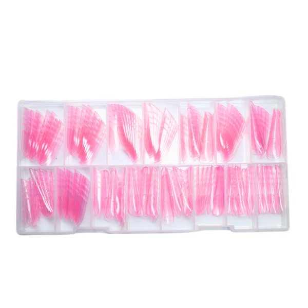Urban Dual Nail Forms Pink 150 st - Afbeelding 2