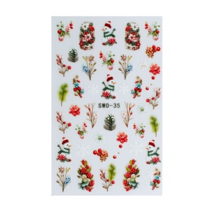 Nail Art sticker Winter 07   SWO 35