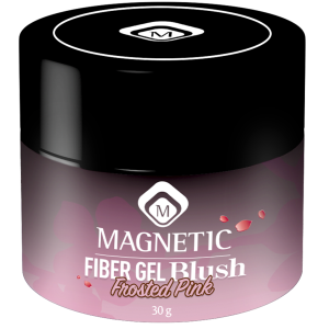 Magnetic Fiber Gel Blush Frosted pink 30 gr. 104193