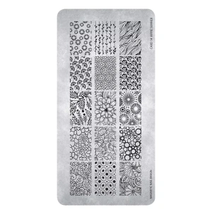 Magnetic Stamping Plate Art Hippie Summer 118617 Card 14