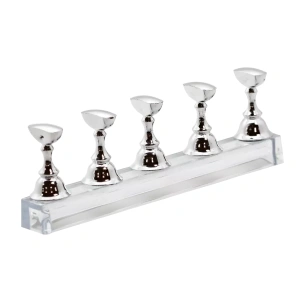 Nail art Tip Display Zilver 178306