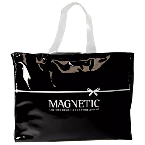 Magnetic big shopper tas zwart lak! 310214